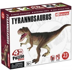 4D Puzzle - Tyrannosaurus